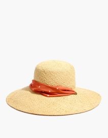 Madewell x Biltmore® Chin-Strap Boater Hat at Madewell